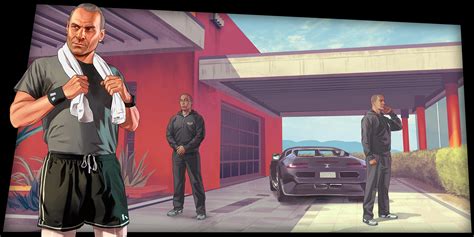 Les Artworks Officiels De Gta 5 Gta V