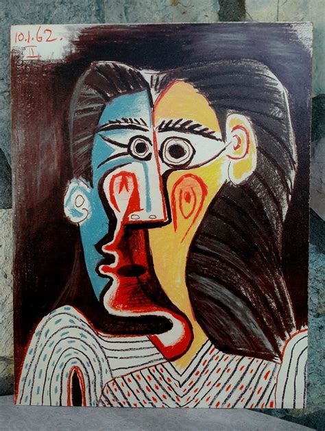 Picasso Painting Print On Wood Woodart Woodprinting Picasso Etsy