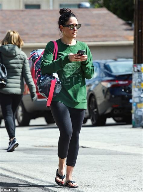 Nikki Bella Looks Sporty While Leaving The Gym After Spending The