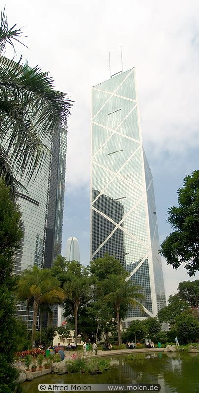 Photo Of Bank Of China Skyscraper Hong Kong China
