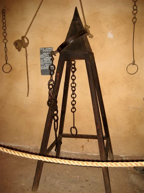 The Judas Cradle An Instrument Of Torture From The Medieva Flickr