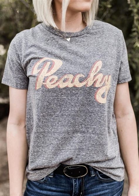 Peachy Tee T Shirts For Women Clothes Fashion