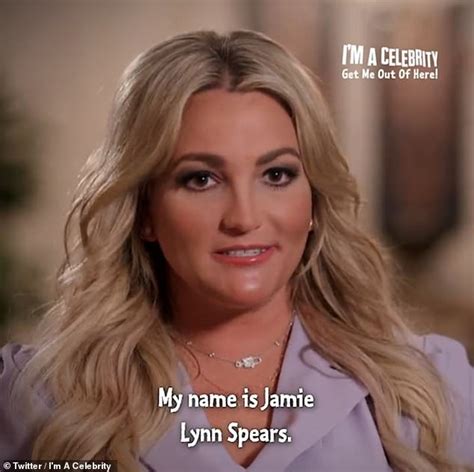 I M A Celebrity Fans Left Baffled By Jamie Lynn Spears S Introduction Video As She Reveals What