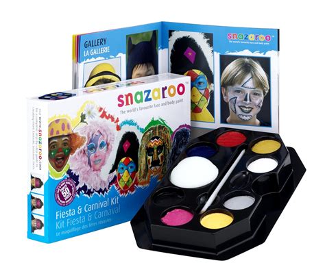 Smiffys Snazaroo Face Paint Palette Kit Fiesta And Carnival Bristol