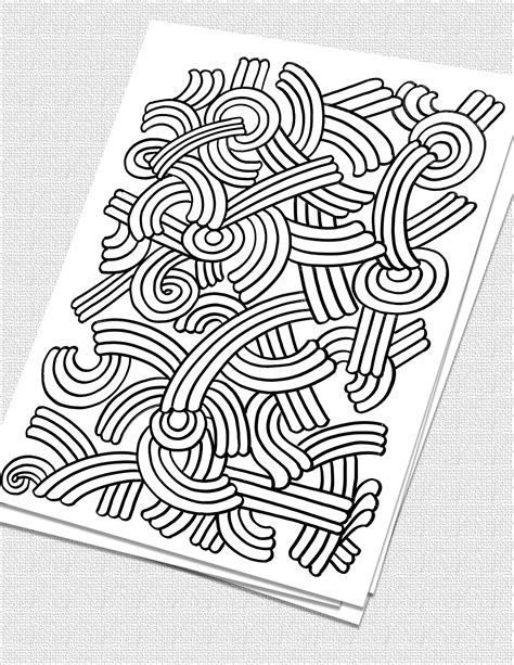 Zendoodle Coloring Page Printable Pdf Zentangle Inspired Page 11 Free