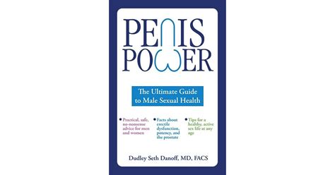 book giveaway for penis power the ultimate guide to male sexual health by dudley seth danoff