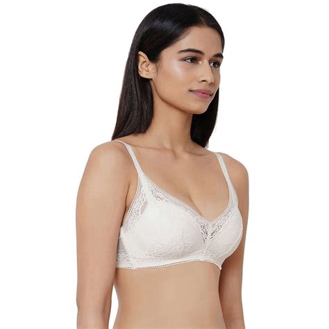 Buy Lucy Padded Non Wired Medium Coverage Fashion Bra Beige Online Wacoal India