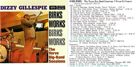 06 Dizzy Gillespie Birks Works The Verve Big Band Sessions Disc1 ぼくは