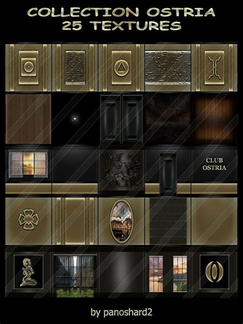 Collection Ostria Textures For Imvu Creator Rooms Panoshard Manufacture And Sale