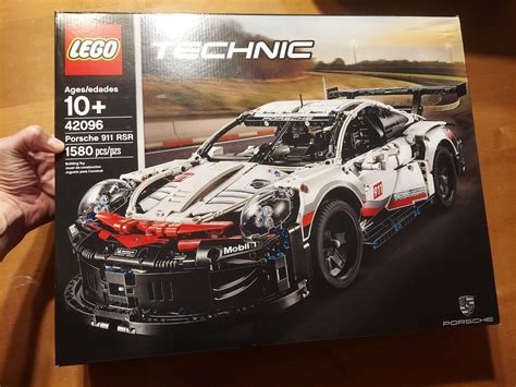 Lego 42096 Technic Porsche 911 Rsr Building Toy 1580 Pieces Ages 10