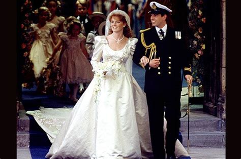 The princess of york shared a photo of them being bridesmaids at their nanny alison wardley's wedding in 1993. Sarah Ferguson and Prince Andrew on their wedding day ...