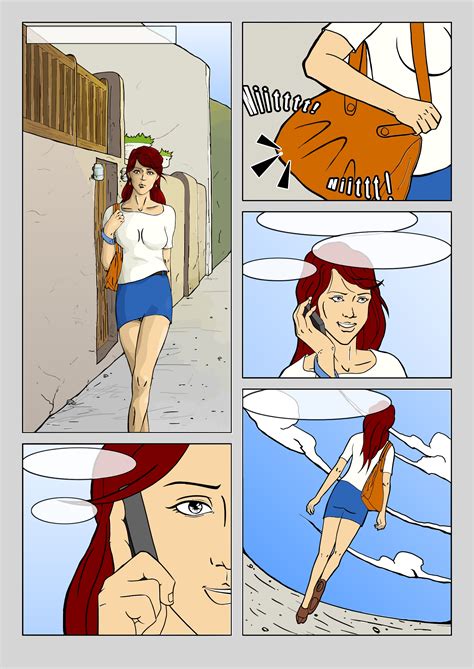 clipart woman comic strip