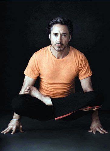 Robert Downey Jr For Mens Fitness Magazine How To Do Yoga Yoga For