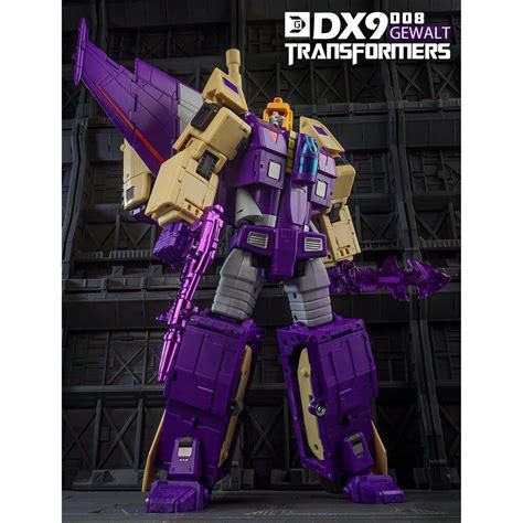 Dx9 Toys Transformer D08 Gewalt Blitzwing Triple Changer Masterpiece