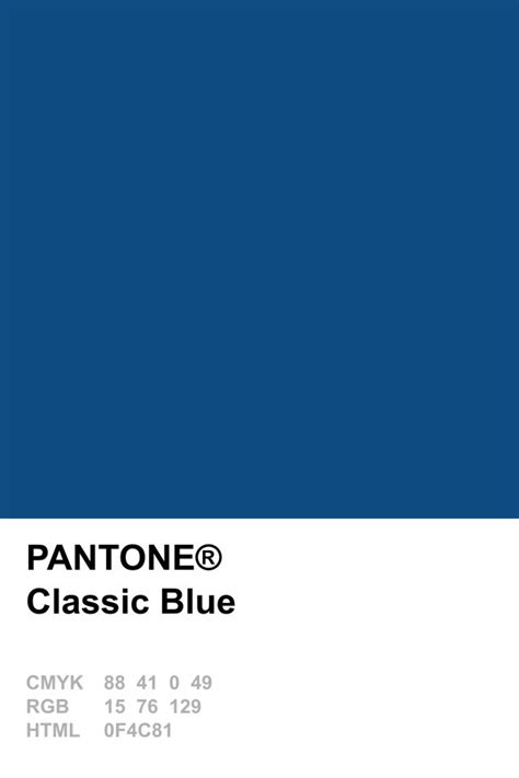 Pantone 2015 Classic Blue Pantone Palette Paletas De Cores Laranja