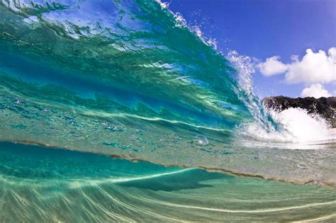 高解像度の波背景 ハワイのビーチの壁紙 3000x1999 Wallpapertip