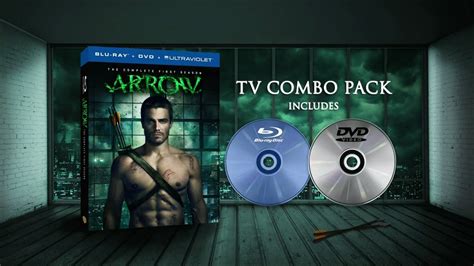 Arrow Season 1 Dvdblu Ray Promo Hd Youtube