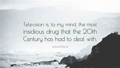 Mind Terence Mckenna Television Insidious Quote 20th