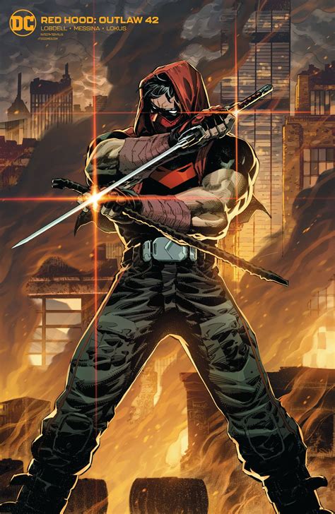 Red Hood Outlaw 42 Variant Cover Fresh Comics