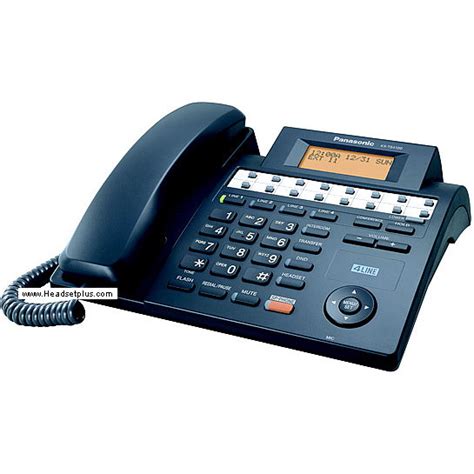 Panasonic Kx Ts4100 B 4 Line Telephone Speaker Phone System
