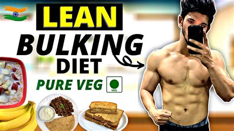 Full Day Of Eating 🇮🇳 Lean Bulking Diet Indian Pure Veg Lean