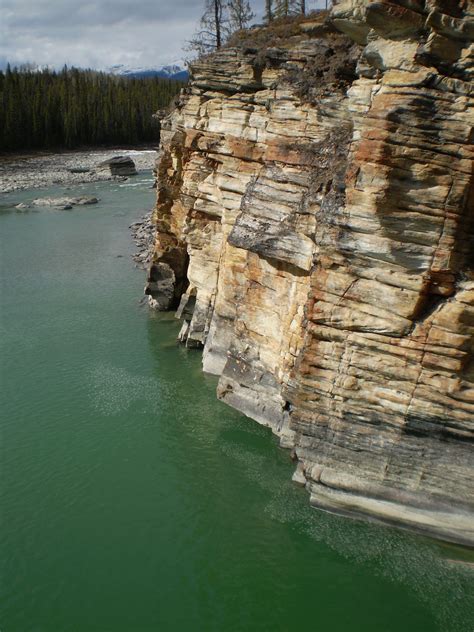 Athabasca Falls Jasper National Park Alberta Athabasca Scenery