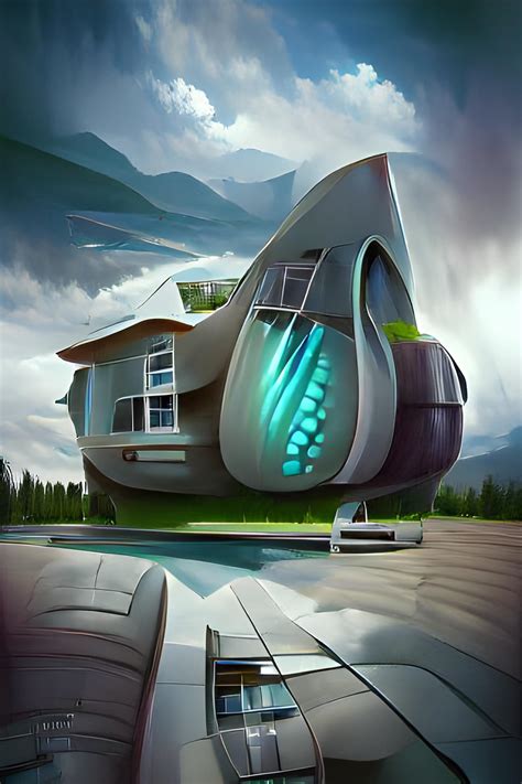 Futuristic House Rnightcafe