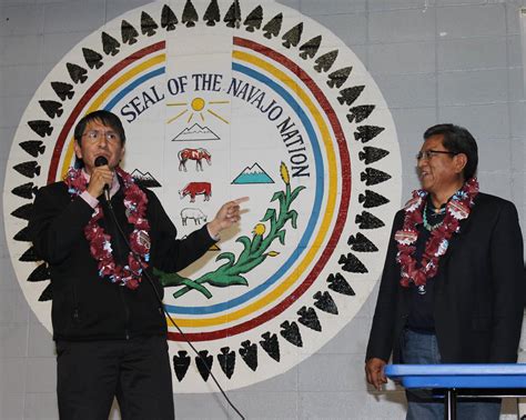 Russell Begaye Takes Oath As New President Of Navajo Nation