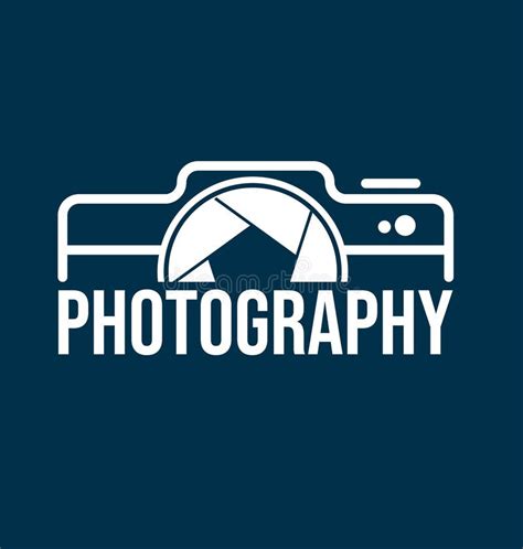 Photography Logo Template For Photographer Photography Camera Symbol