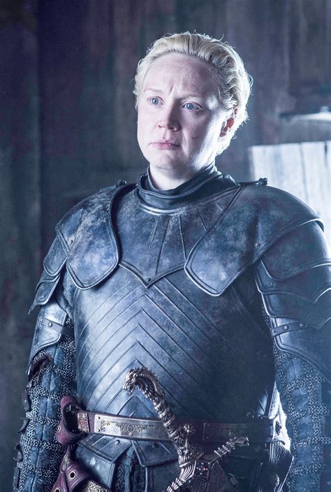 Gwendoline Christie As Brienne Of Tarth Photo Helen Sloan Hbo Game Of Thrones Jon Snow Hbo