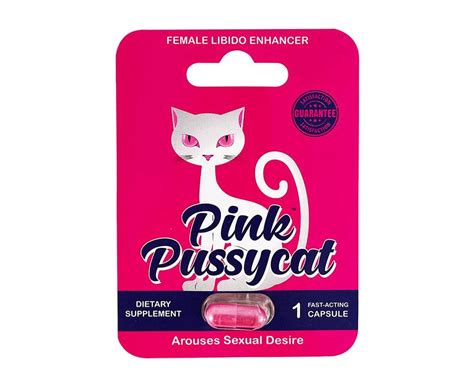 Catalog Female Sexual Enhancement Pink Pussycat Female Sexual Enhancement Pill 6 Capsules