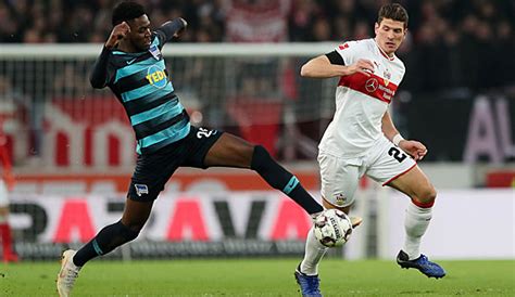 Head to head statistics and prediction, goals, past matches, actual form for 1. VfB Stuttgart - Hertha BSC 2:1: Gomez-Doppelpack lässt die ...