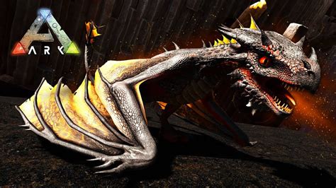 Ark Survival Evolved Fire Dragon Wyvern Baby Ark Ragnarok