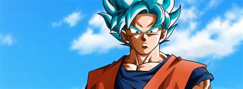 Goku ssj blue kaioken by saodvd on deviantart. Anime Dragon Ball Super Ssgss Goku Blue Hair Facebook Cover