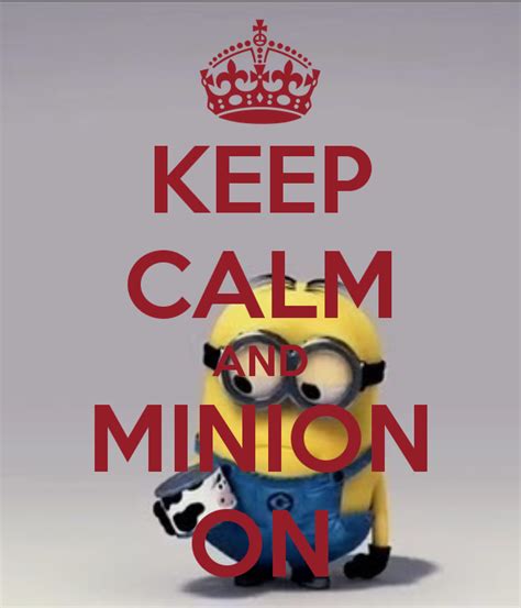 Keep Calm And Minion On Anuncios