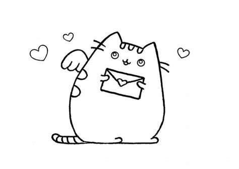 Pusheen Coloring Pages 70 Pieces Print For Free Wonder Day