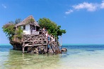 Meet the Rock - a Zanzibar restaurant in the middle of the Indian Ocean ...