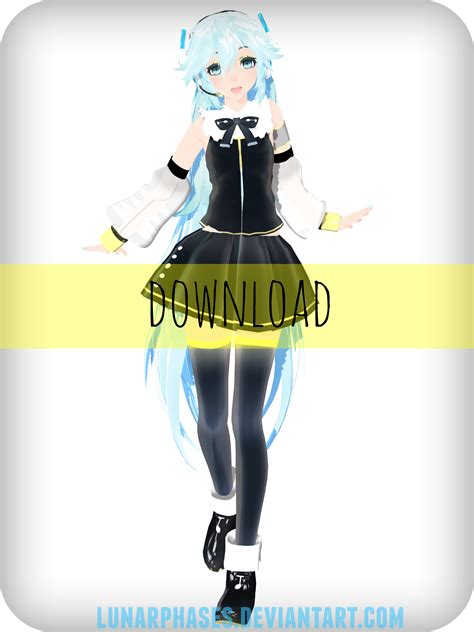 Pin By Professor Sprinkles On Mmd Models Anime Vocaloid Hatsune Miku