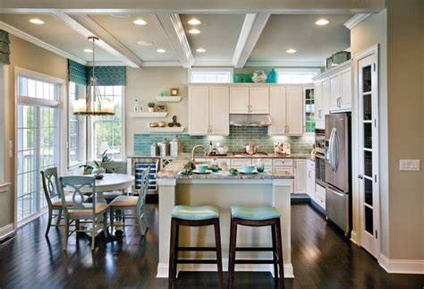 She utilized the space above the cabinets for simple open. Decorating Ideas for the Space Above Kitchen Cabinets ...
