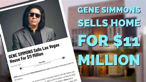 Gene Simmons Sells Las Vegas Home For 11 Million Las Vegas