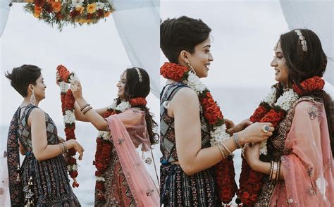Kerala Lesbian Couple Once Separated By Families Turns Brides In Wedding Photoshoot