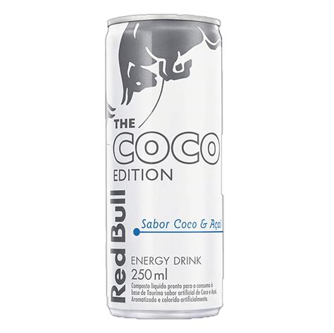 Energético Red Bull Energy Drink Coco e Açaí Edition ml Pão de Açúcar
