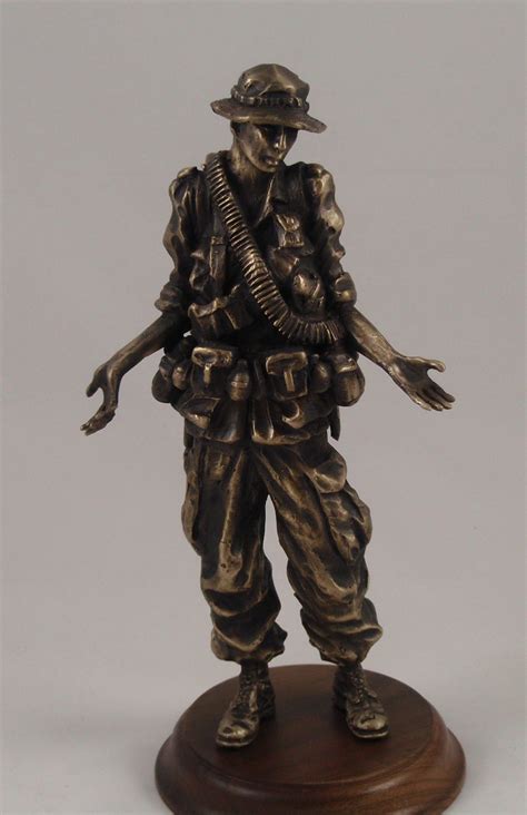 Miniature Bronze Statues For Military Brodin Studio Inc