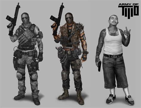 Artstation Army Of Two Design