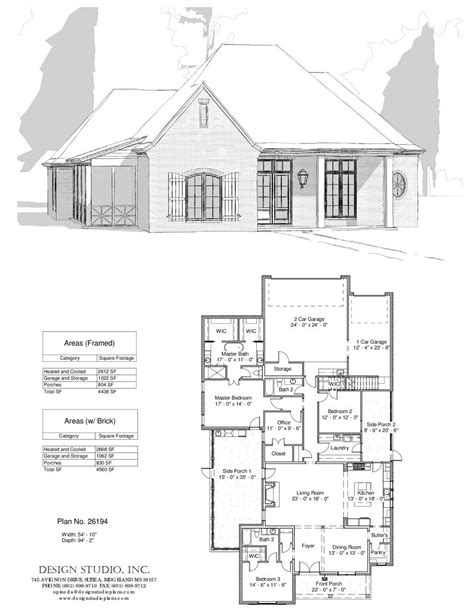 Plan 26194 Design Studio How To Plan House Blueprints House Plans