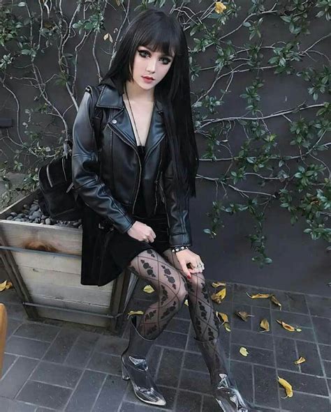 Kina Shen Goth Beauty Gothic Girls Goth Fashion