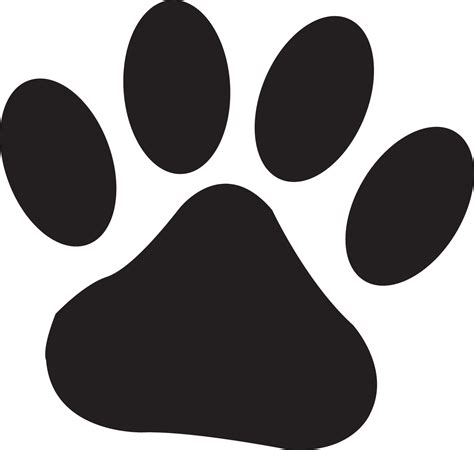 Images For Wildcat Paw Prints Clip Art