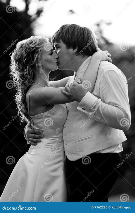 夫妇亲吻 库存照片 图片 包括有 浪漫 白种人 逗人喜爱 相当 婚礼 表达式 英俊 活动 婚姻 7162280