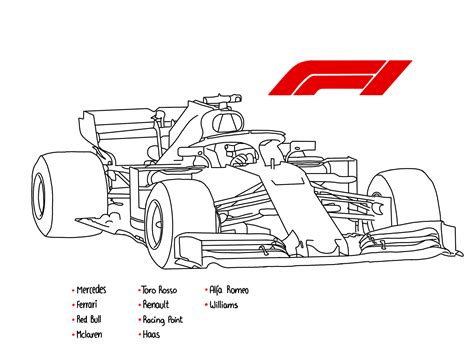 Pin De Emmanuel Lopez Leyva En F1 Dibujos De Coches Carros Para