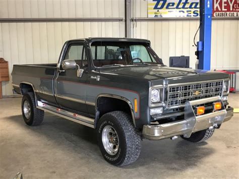 1976 Chevrolet K20 Pickup 4x4 Square Body For Sale Photos Technical